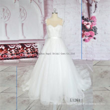 Moda e bonito mostrar fina bainha elegante vestidos de noiva vestido de noiva